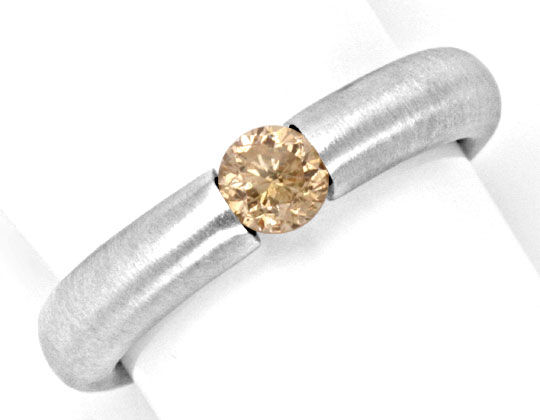 Foto 2 - Spannring 0,37ct Diamant-Goldbraun Weißgold, S4330